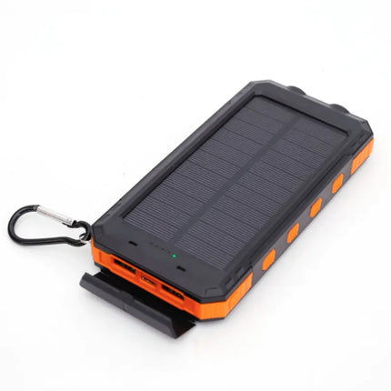 BANCO DE ENERGÍA SOLAR DE SUPERVIVENCIA + LINTERNA